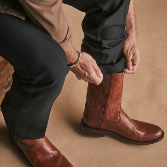 Kendra Scott Yellow Rose Cowboy Weston Boots Size 11 - Picture 2 of 3